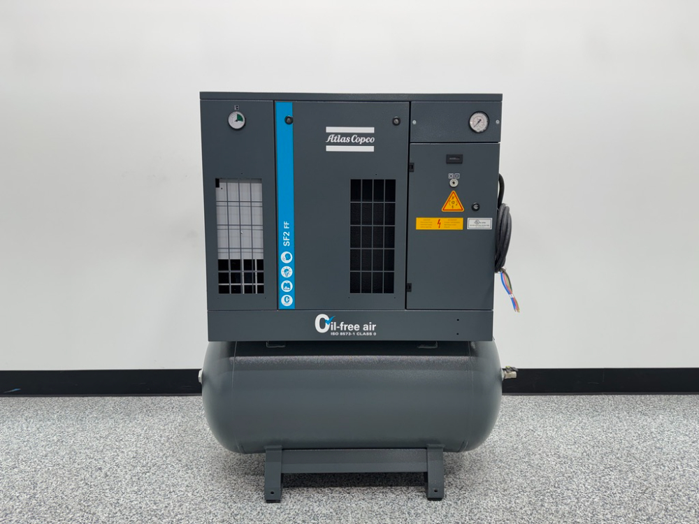 Image of Atlas Copco SF2FF Oil-free Scroll Air Compressor